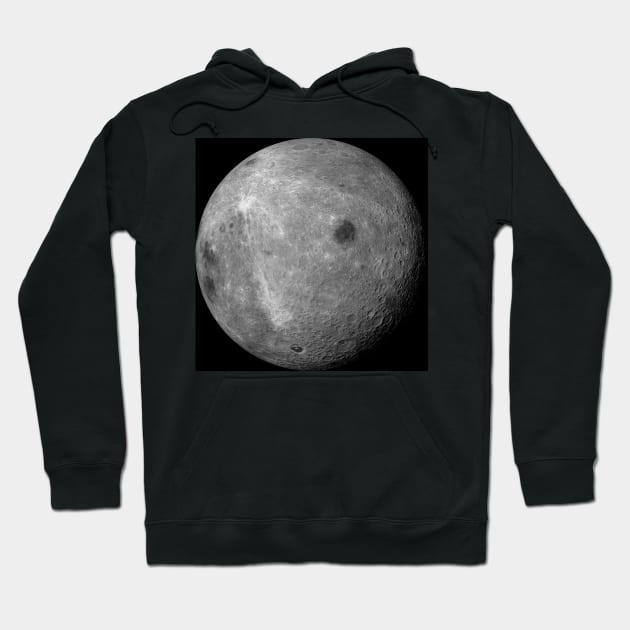 Far side of the Moon, optical image (C024/7754) Hoodie by SciencePhoto